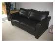 Brown 2 Seater Leather Laura Ashley Sofa. This is a....